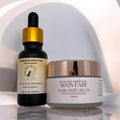 Frequency-Infused Skincare Duo. Combo Anti-aging Hyaluronic acid + Anti-spot Cream